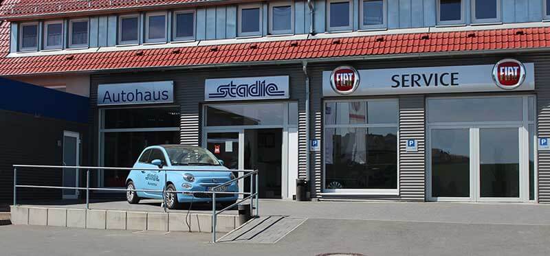 Foto, Ansicht Autohaus Stadie